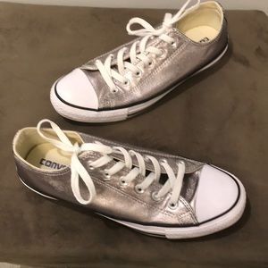 Silver Converse